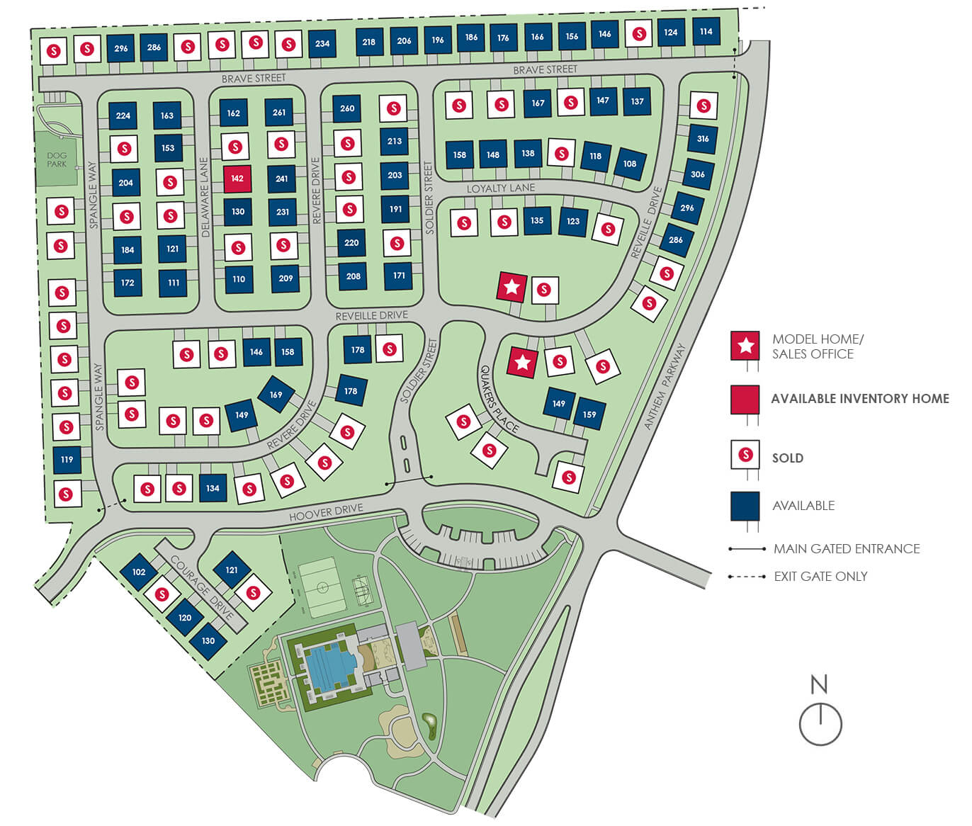 Anthem Cottages Site Plan 10-23-26